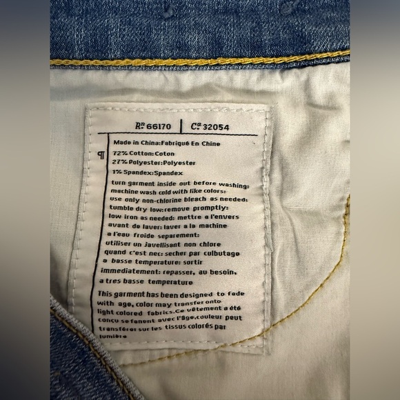 Anthropologie pilcro and the letterpress medium wash low rise denim jeans 31 EUC - Picture 9 of 13